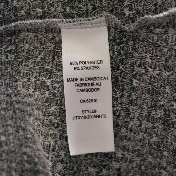 Ricki's Women's Colorful XL Striped Button-Down Tie Front Casual Stretch T-Shirt - Picture 11 of 12